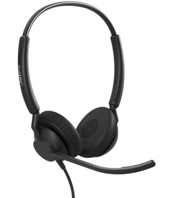 Jabra Engage 40 UC Duo USB‑A Wired Stereo Headset with Inline Controls