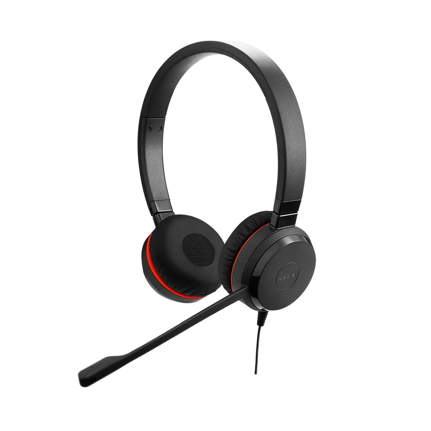 Jabra Evolve 20SE USB-A Wired On-Ear Headset with Microphone and Media Controls Jabra Evolve 20SE USB-A Wired On-Ear Headset with Microphone and Media Controls