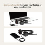 Jabra Evolve 30 II Stereo MS Headset with Noise‑Cancelling Microphone USB‑C/USB‑A Adapter Jabra Evolve 30 II Stereo MS Headset with Noise‑Cancelling Microphone USB‑C/USB‑A Adapter