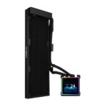 Lian Li HydroShift II LCD-S 360 FANLESS 360mm AIO Liquid Cooler Black (GHS2LCDS36NB)