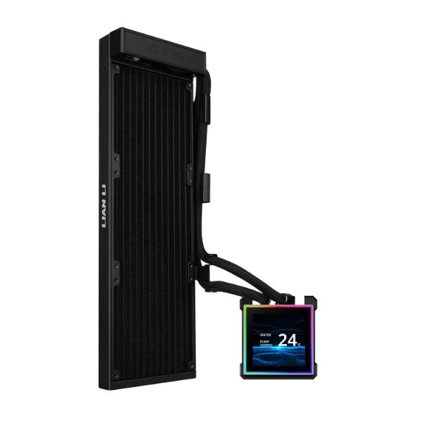 Lian Li HydroShift II LCD-S 360 FANLESS 360mm AIO Liquid Cooler Black (GHS2LCDS36NB) Lian Li HydroShift II LCD-S 360 FANLESS 360mm AIO Liquid Cooler Black (GHS2LCDS36NB)