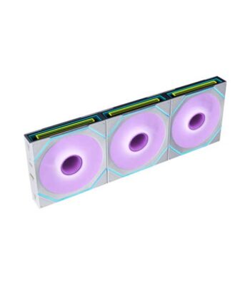 Lian Li Uni Fan SL-INF Flex 120mm Case Fan (3-Pack) White (G9F.12SLIN1F3W.IN)