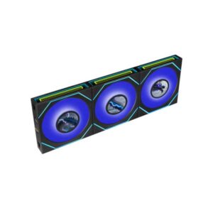 Lian Li Uni Fan SL-INF LCD Flex 120mm Case Fan (3-Pack) Black (G9F.12SLIND1F3B.IN)