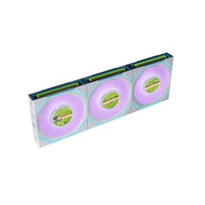 Lian Li Uni Fan SL-INF LCD Flex 120mm Case Fan (3-Pack) White ( G9F.12SLIND1F3W.IN)