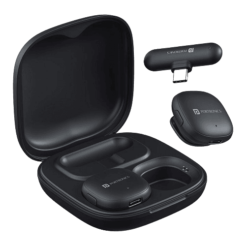 portronics-vlogmate-one-india-first-ai-powered-wireless-microphone-with-noise.png Portronics Vlogmate One India First Ai Powered Wireless Microphone with Noise Reduction - Image 1