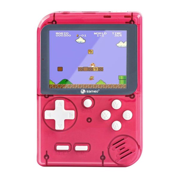 Sameo DreamBoy Handheld Video Game Console (Ice Red)