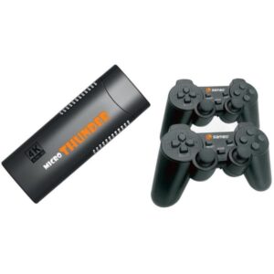 Sameo Micro Thunder HDMI Gaming Console, Game Stick, Video Game Console Built -in 40000 Games Dual Player – Support 4K Ultra HD Wireless TV Game Stick ,Video Game for Kids