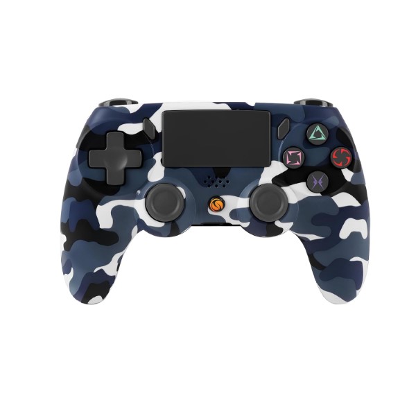 Sameo SG05 Bluetooth Wireless PS4 Gaming Controller – Blue Camo Sameo SG05 Bluetooth Wireless PS4 Gaming Controller – Blue Camo