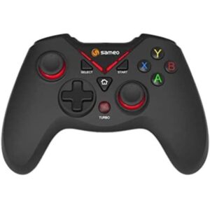 Sameo SG17 2.4G Wireless Gaming Controller For Xbox One S/PS3,PC/Android/Windows XP/7/8/10 (BLACK) 4 IN 1.