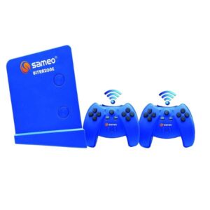 Sameo ULTRAZONE Wireless 8 Bit Game Console for TV with Cordless 2 Joysticks, 362 in-Built Games, 6 Months Warranty (Blue)
