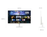 Samsung M5 27 Inch Full HD Smart Monitor LS27FM501EWXXL - Image 3