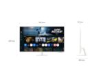 Samsung M7 43 Inch 4K UHD Smart Monitor 60Hz with VA Panel LS43FM701UWXXL - Image 3