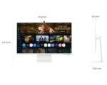 Samsung M8 32 Inch 4K UHD Vision AI Smart Monitor (LS32FM801UWXXL) - Image 4