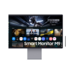 Samsung M9 32 Inch 4K QD-OLED 165Hz Vision AI Smart Monitor with Smart TV Apps – LS32FM900SWXXL