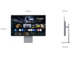 Samsung M9 32 Inch 4K QD-OLED 165Hz Vision AI Smart Monitor with Smart TV Apps – LS32FM900SWXXL - Image 5