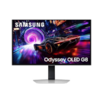 Samsung Odyssey G8 27″ 4K OLED 240Hz Gaming Monitor – LS27FG810SWXXL