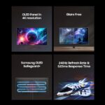 Samsung Odyssey G8 27″ 4K OLED 240Hz Gaming Monitor – LS27FG810SWXXL - Image 4