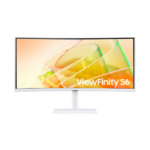 Samsung ViewFinity S6 34 Inch Ultra WQHD Curved 100Hz HDR10 Monitor with Thunderbolt 4 – LS34C650TAWXXL