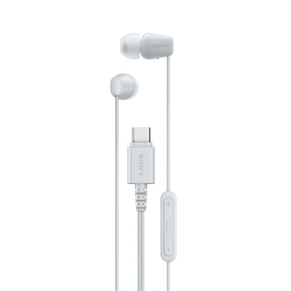 Sony IER-EX15C Wired in Ear Type C Headphones – White Sony IER-EX15C Wired in Ear Type C Headphones – White