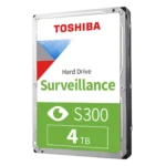 Toshiba S300 4TB – Surveillance Hard Drive | SATA 6Gb/s, 3.5”, RPM@5400, Cache-128 MB | 3Y Warranty | HDWT840UZSVA