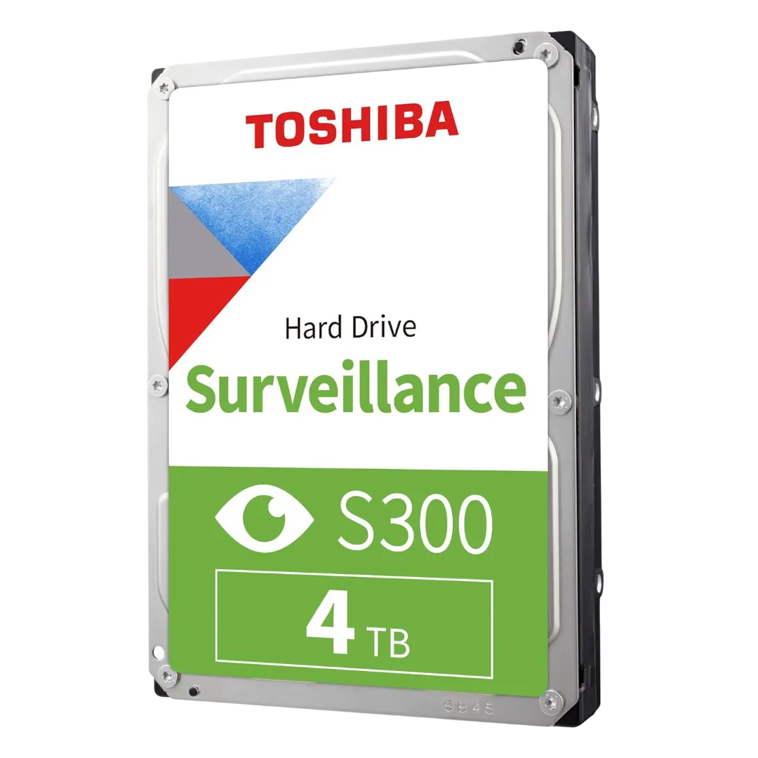 Toshiba S300 4TB – Surveillance Hard Drive | SATA 6Gb/s, 3.5”, RPM@5400, Cache-128 MB | 3Y Warranty | HDWT840UZSVA Toshiba S300 4TB – Surveillance Hard Drive | SATA 6Gb/s, 3.5”, RPM@5400, Cache-128 MB | 3Y Warranty | HDWT840UZSVA