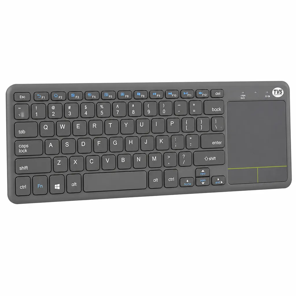 tvs-electronics-champ-smart-wireless-keyboard-with-touch-pad-mini.jpg TVS Electronics Champ Smart Wireless Keyboard with Touch Pad Mini - Image 1