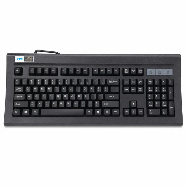 TVS Electronics Gold Prime Dust Resistant Mechanical Keyboard USB-A Wired
