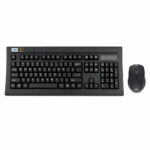 TVS Electronics Platina 2.4GHz USB Wireless Mechanical Keyboard & Mouse Combo
