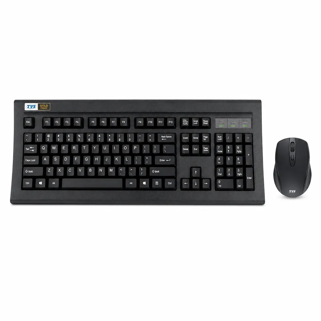 tvs-electronics-platina-24ghz-usb-wireless-mechanical-keyboard-mouse-combo.jpg TVS Electronics Platina 2.4GHz USB Wireless Mechanical Keyboard & Mouse Combo - Image 1