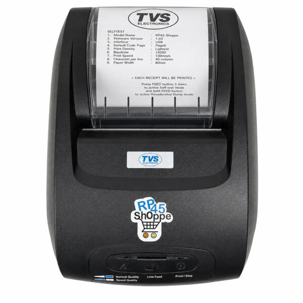 TVS Electronics RP-45 Shoppe 9W 40 Column Dot Matrix POS Printer