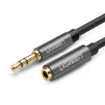 Ugreen AV118 3.5Mm Male To 3.5Mm Female Extension Cable 2M (Black)-10594