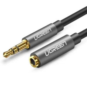 Ugreen AV118 3.5Mm Male To 3.5Mm Female Extension Cable 5M (Black)-10538