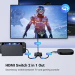 Ugreen CM217 2 In 1 Out HDMI Switcher 4K at 60Hz-50966 Ugreen CM217 2 In 1 Out HDMI Switcher 4K at 60Hz-50966
