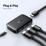 Ugreen CM332 Hdmi Switcher 3 In 1 Out 4K at 30Hz-80125 Ugreen CM332 Hdmi Switcher 3 In 1 Out 4K at 30Hz-80125