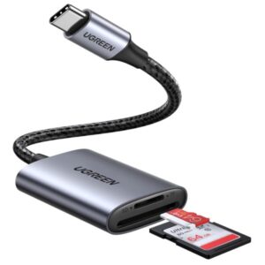 Ugreen CM401 Usb-C To Sd/Tf Memory Card Reader Alu Case-80888