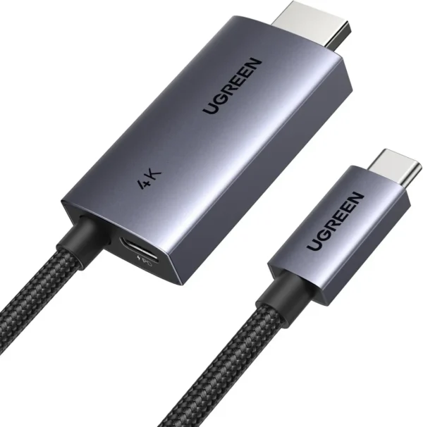 UGREEN CM675 USB-C to HDMI 4K Cable 2m-55330 UGREEN CM675 USB-C to HDMI 4K Cable 2m-55330