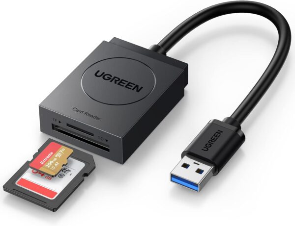 Ugreen Cr127 Usb 3.0 Card Reader Tf plus Sd-20250 Ugreen Cr127 Usb 3.0 Card Reader Tf plus Sd-20250