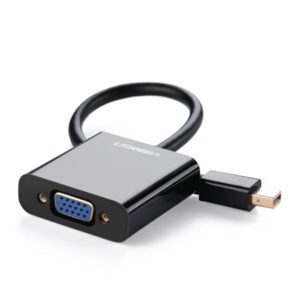 Ugreen DP109 Dp Male To Vga Female Converter (Black)-20415