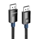 Ugreen DP114 Dp 1.4 Male To Male Plastic Case Braided Cable 2M-80392