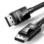 Ugreen DP114 Dp 1.4 Male To Male Plastic Case Braided Cable 3M-80393