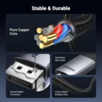 UGREEN DP119 DP to HDMI 4K Cable 1m 15773 UGREEN DP119 DP to HDMI 4K Cable 1m 15773
