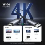UGREEN DP119 DP to HDMI 4K Cable 1m 15773 UGREEN DP119 DP to HDMI 4K Cable 1m 15773