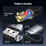 UGREEN DP119 DP to HDMI 4K Cable 1m 15773 UGREEN DP119 DP to HDMI 4K Cable 1m 15773