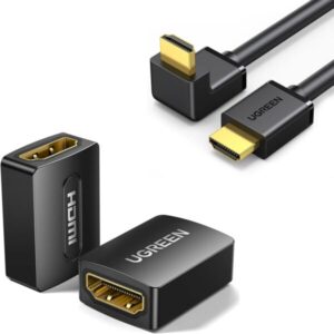 Ugreen HD103 HDMI Cable Right Angle 90 Degree 2m (Black)-10173