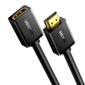 Ugreen HD107 HDMI 4K Cable Male to Female Black 1m-10141