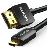 Ugreen HD127 Micro HDMI to HDMI 4K Cable Male to Male Black 1.5m-30102