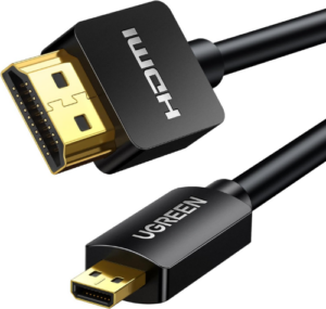 Ugreen HD127 Micro Hdmi To Hdmi Cable 2M (Black)-30103