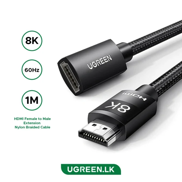 Ugreen HD151 Hdmi Extension Cable 1M-40447 Ugreen HD151 Hdmi Extension Cable 1M-40447