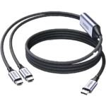 UGREEN L533 2-in-1 Universal PD Fast Charging Cable 140W Max 2m 75733