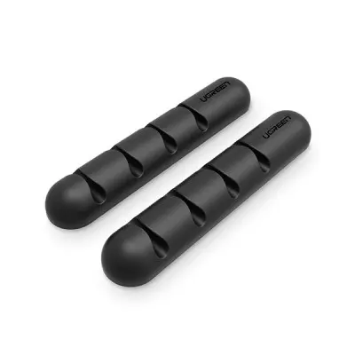 UGREEN LP114 Cable Organizer 2 Pack (Black)-30762 UGREEN LP114 Cable Organizer 2 Pack (Black)-30762
